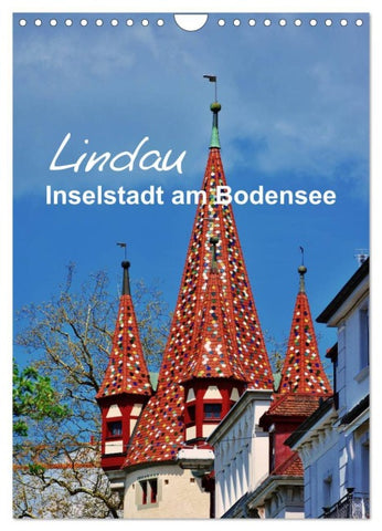 Lindau - Inselstadt am Bodensee (Wandkalender 2026 DIN A4 hoch), CALVENDO Monatskalender