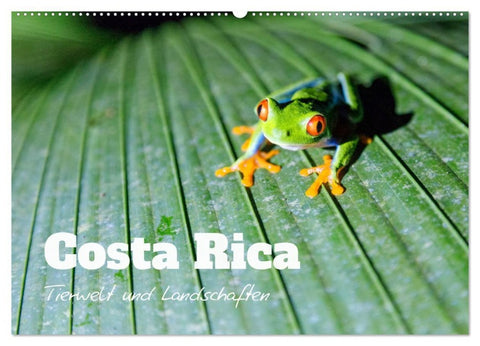 Costa Rica - Tierwelt und Landschaften (Wandkalender 2027 DIN A2 quer), CALVENDO Monatskalender