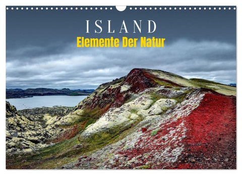 Island - Elemente der Natur (Wandkalender 2027 DIN A3 quer), CALVENDO Monatskalender