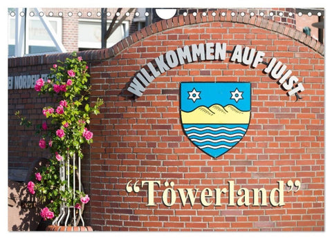 "Töwerland" Juist (Wandkalender 2027 DIN A4 quer), CALVENDO Monatskalender