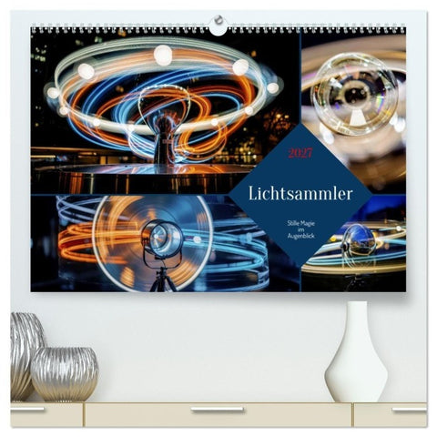 Lichtsammler (hochwertiger Premium Wandkalender 2027 DIN A2 quer), Kunstdruck in Hochglanz