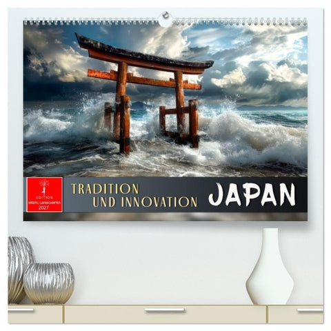 Japan - Tradition und Innovation (hochwertiger Premium Wandkalender 2027 DIN A2 quer), Kunstdruck in Hochglanz