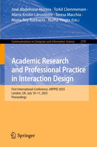 Academic Research and Professional Practice in Interaction Design
