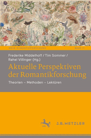 Aktuelle Perspektiven der Romantikforschung