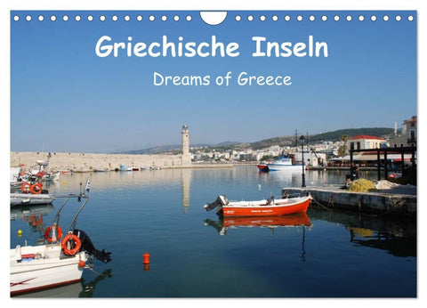 Griechische Inseln (Wandkalender 2026 DIN A4 quer), CALVENDO Monatskalender