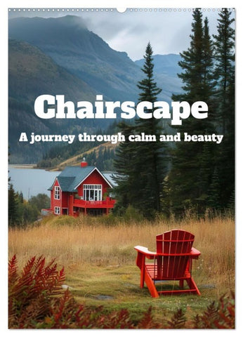 Chairscape (Wall Calendar 2026 DIN A2 portrait), CALVENDO 12 Month Wall Calendar