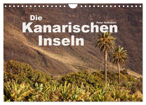 Die Kanarischen Inseln (Wandkalender 2026 DIN A4 quer), CALVENDO Monatskalender