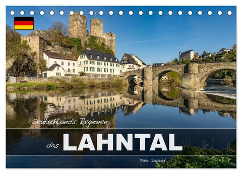 Deutschlands Regionen - das Lahntal (Tischkalender 2027 DIN A5 quer), CALVENDO Monatskalender