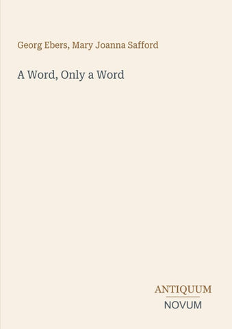 A Word, Only a Word