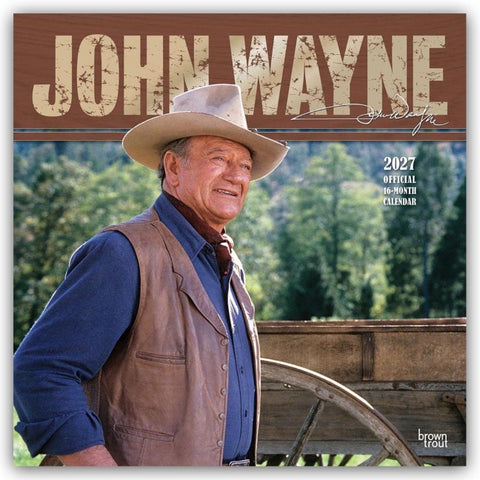John Wayne 2027 – 16-Monatskalender