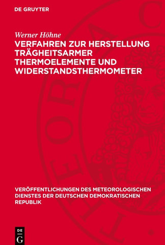 Verfahren zur Herstellung trägheitsarmer Thermoelemente und Widerstandsthermometer