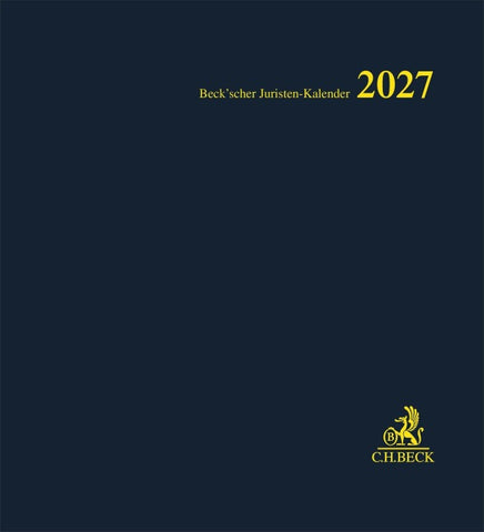 Beck'scher Juristen-Kalender 2027