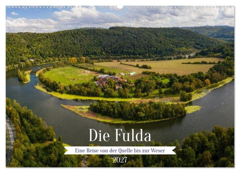 Die Fulda (Wandkalender 2027 DIN A2 quer), CALVENDO Monatskalender