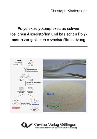 Polyelektrolytkomplexe aus schwer löslichen Arzneistoffen und basischen Polymeren zur gezielten Arzneistofffreisetzung