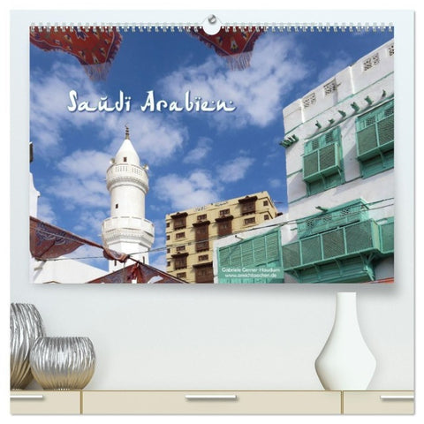 Saudi-Arabien (hochwertiger Premium Wandkalender 2027 DIN A2 quer), Kunstdruck in Hochglanz