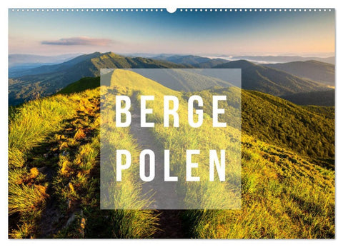 Berge. Polen (Wandkalender 2026 DIN A2 quer), CALVENDO Monatskalender