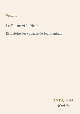 Le Blanc et le Noir
