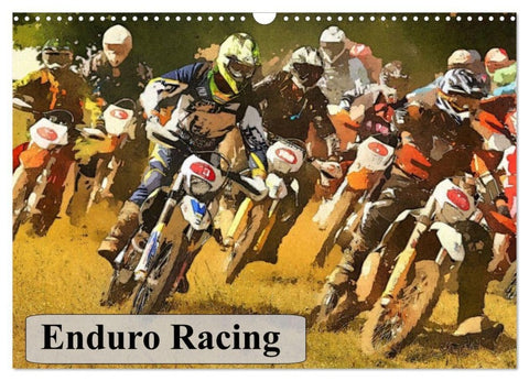 Enduro Racing (Wall Calendar 2027 DIN A3 landscape), CALVENDO 12 Month Wall Calendar