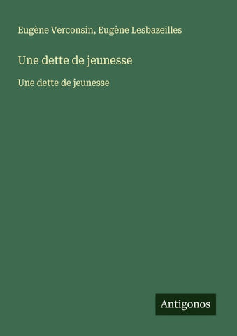 Une dette de jeunesse