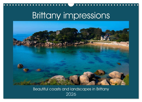 Brittany impressions (Wall Calendar 2026 DIN A3 landscape), CALVENDO 12 Month Wall Calendar