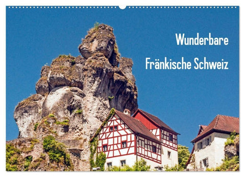 Wunderbare Fränkische Schweiz (Wandkalender 2027 DIN A2 quer), CALVENDO Monatskalender