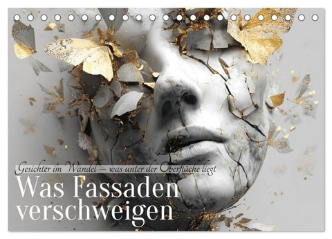 Was Fassaden verschweigen (Tischkalender 2027 DIN A5 quer), CALVENDO Monatskalender