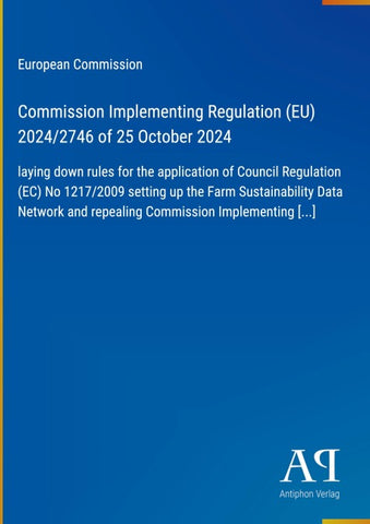 Commission Implementing Regulation (EU) 2024/2746 of 25 October 2024