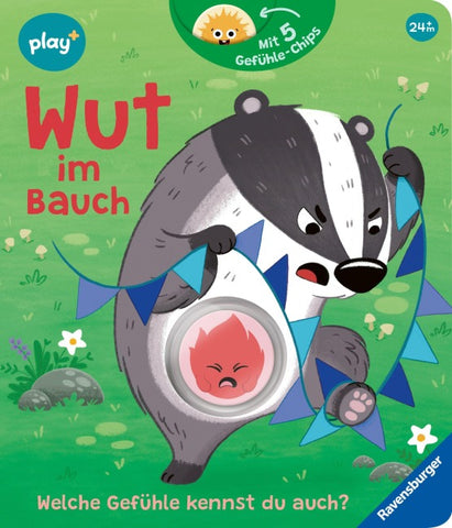 Play+ Mein lustiges Spielbuch Wut im Bauch - ab 2 Jahre