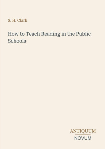 How to Teach Reading in the Public Schools