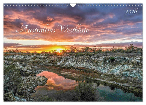 Australiens Westküste (Wandkalender 2026 DIN A3 quer), CALVENDO Monatskalender