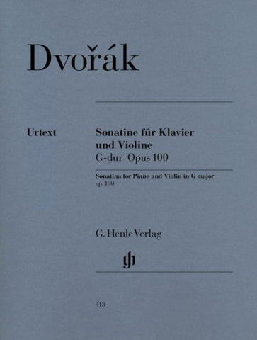 Antonín Dvorák - Violinsonatine G-dur op. 100