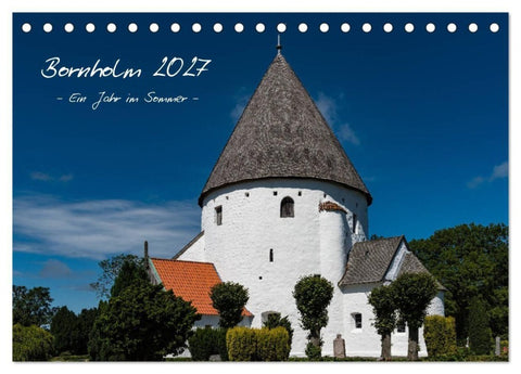 Bornholm 2027 Ein Jahr im Sommer (Tischkalender 2027 DIN A5 quer), CALVENDO Monatskalender