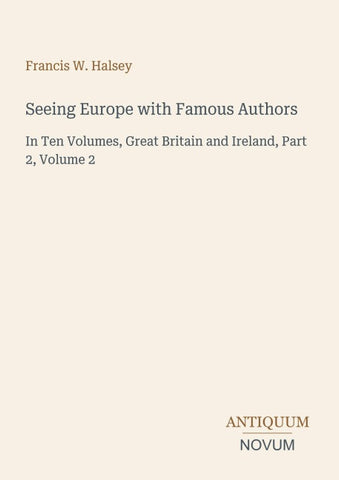 Seeing Europe with Famous Authors