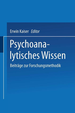 Psychoanalytisches Wissen