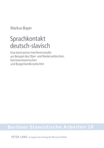 Sprachkontakt deutsch-slavisch