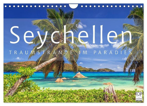 Seychellen Traumstrände im Paradies (Wandkalender 2026 DIN A4 quer), CALVENDO Monatskalender