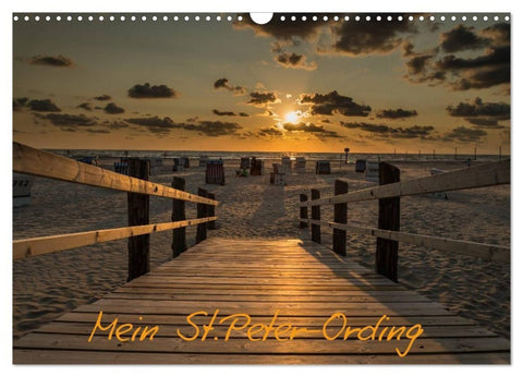 Mein St.Peter-Ording (Wandkalender 2027 DIN A3 quer), CALVENDO Monatskalender