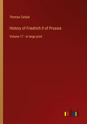 History of Friedrich II of Prussia