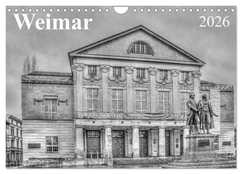 Weimar (Wandkalender 2026 DIN A4 quer), CALVENDO Monatskalender