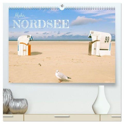 Mehr Nordsee (hochwertiger Premium Wandkalender 2027 DIN A2 quer), Kunstdruck in Hochglanz