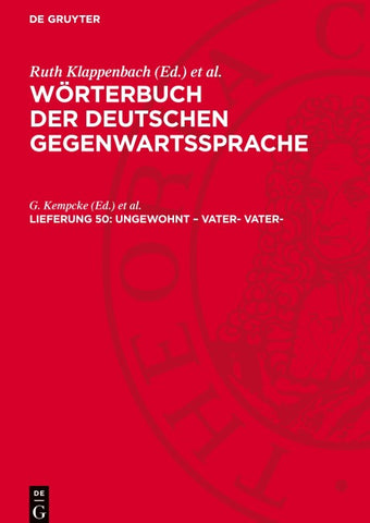 ungewohnt – Vater- vater-