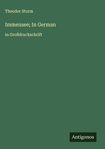 Immensee; In German