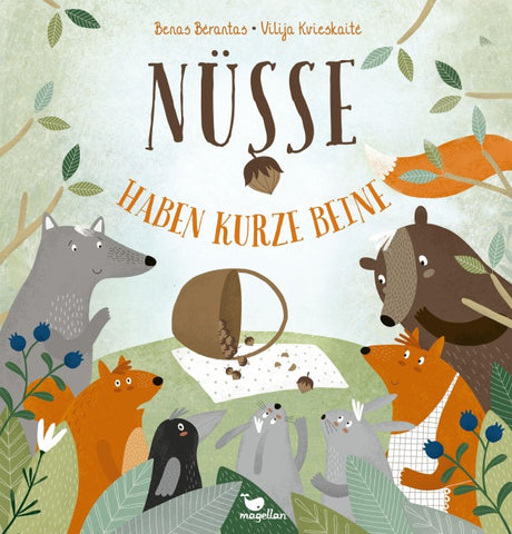 Nüsse haben kurze Beine