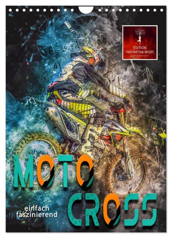 Motocross - einfach faszinierend (Wandkalender 2027 DIN A4 hoch), CALVENDO Monatskalender