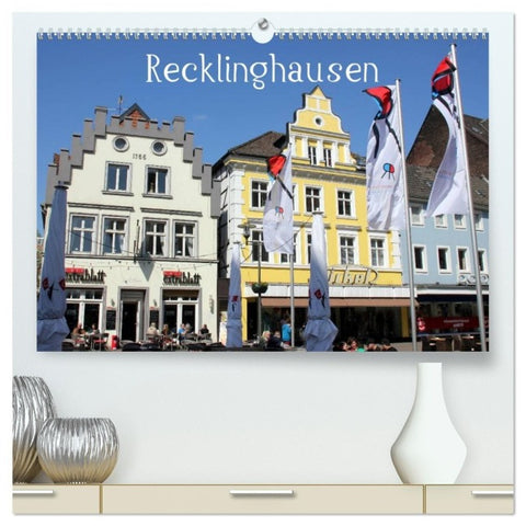 Recklinghausen (hochwertiger Premium Wandkalender 2027 DIN A2 quer), Kunstdruck in Hochglanz