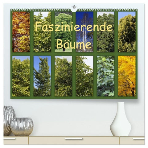 Faszinierende Bäume (hochwertiger Premium Wandkalender 2027 DIN A2 quer), Kunstdruck in Hochglanz