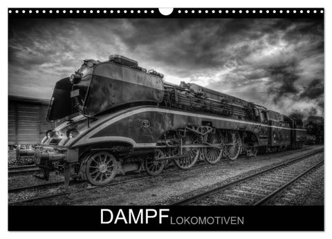 Dampflokomotiven (Wandkalender 2026 DIN A3 quer), CALVENDO Monatskalender