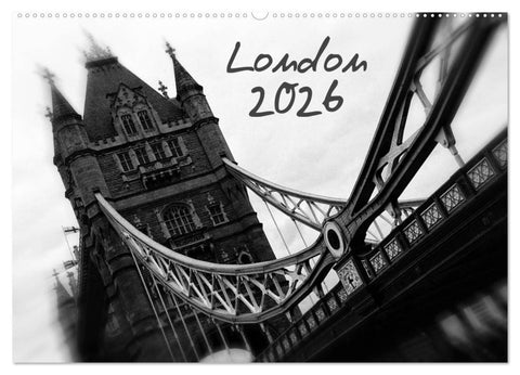 London (Wandkalender 2026 DIN A2 quer), CALVENDO Monatskalender