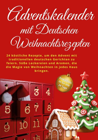Adventskalender mit deutschen Weihnachtsrezepten