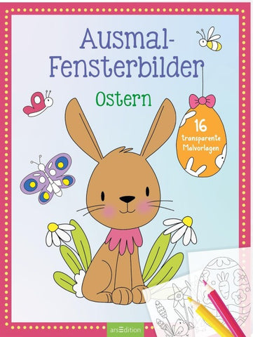 Ausmal-Fensterbilder – Ostern
